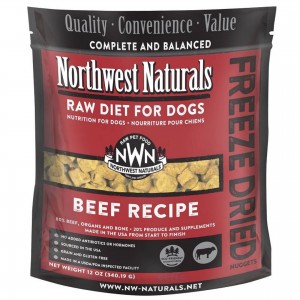 Northwest Naturals Freeze Dried All Life Stages Dog Food - Beef Recipe 12oz