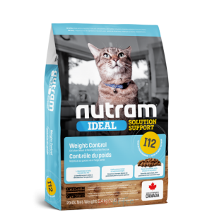 I12 Nutram Ideal Solution Support® Weight Control Cat Food (Chicken and Pearled Barley Recipe) 5.4kg