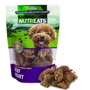 Nutreats Freeze Dried Dog Treats - Beef Heart 50g
