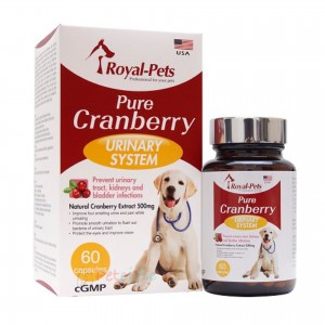 Royal-Pets Canine Pure Cranberry 60 Capsules