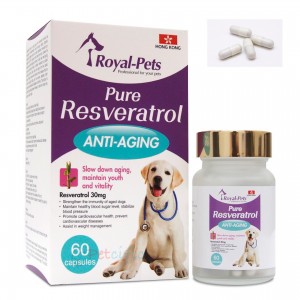 Royal-Pets Canine Pure Resveratrol 60 Capsules