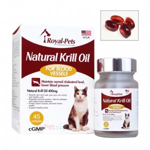 Royal-Pets Feline Pure Krill Oil 45 Softgels