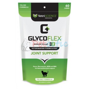 VetriScience GlycoFlex Stage 2 Joint Support For Cats (60 Chews)