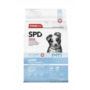 Prime100 Puppy Air-Dried Food - Lamb, Apple & Blueberry(Puppy) 2.2kg
