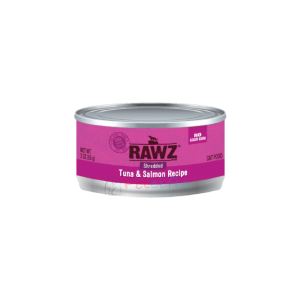 Rawz Cat Canned Food - Shredded Tuna & Salmon 3oz
