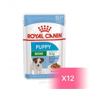 Royal Canin Puppy Pouch - Mini Puppy 85g (12 Pouches)