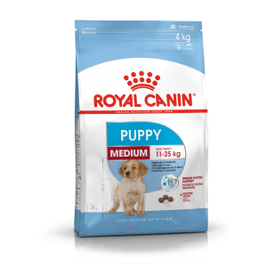 Royal Canin Puppy Dry Food - Medium Puppy 4kg