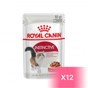 Royal Canin Adult Cat Pouch - Instinctive Gravy 85g (12 pouches)