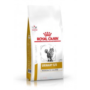 Royal Canin Veterinary Diet Feline Dry Food - Urinary S/O Moderate Calorie UMC34 3.5kg