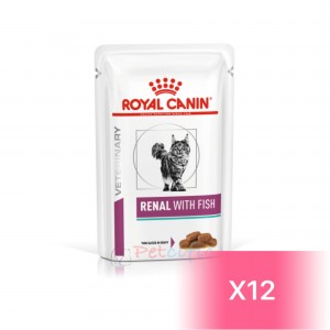 Royal Canin Veterinary Diet Feline Pouch - Renal With Fish Flavour RF23 85g (12 Pouches)