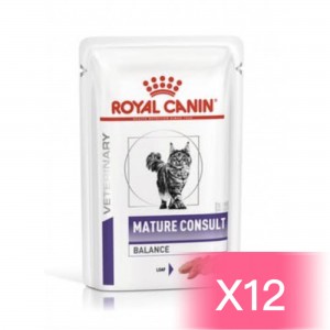 Royal Canin Mature Consult Balance Loaf 85g (12 Pouches)