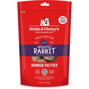 Stella & Chewy's Freeze Dried Adult Dog Food - Absolutely Rabbit 14oz