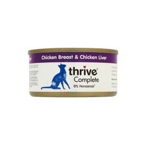 Thrive Canned Cat Food - Chicken and Chicken Liver 75g
