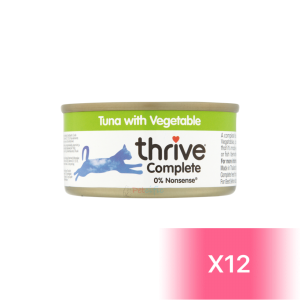 Thrive Canned Cat Food - Tuna with Vegetable 75g (12 Cans)