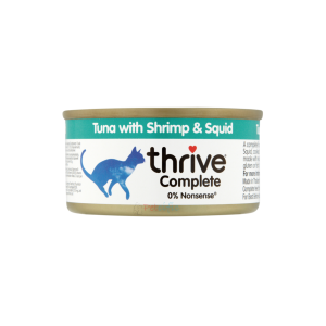 Thrive Canned Cat Food - Tuna with Shrimp & Squid 75g