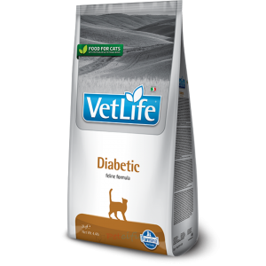 Vet Life Veterinary Diet Feline Dry Food - Diabetic 2kg