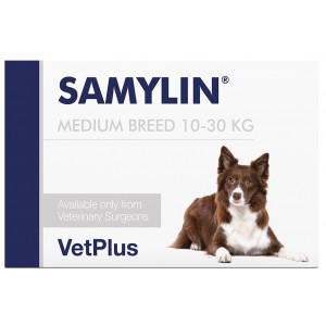 Vetplus Samylin® Medium Breed (Dogs Between 11-30kg) (30 Tablets)