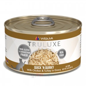 WeRuVa Canned Cat Food - Chicken & Turkey in Gravy(Quick 'N Quirky) 85g