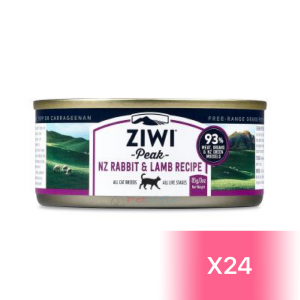 ZiwiPeak Canned Cat Food - Rabbit & Lamb 85g (24Cans) 