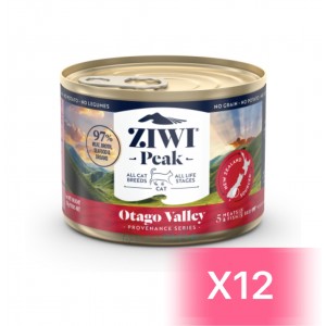 ZiwiPeak Canned Cat Food - Otago Valley Recipe 170g (12Cans)