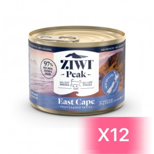 ZiwiPeak Canned Cat Food - East Cape Recipe 170g (12Cans)