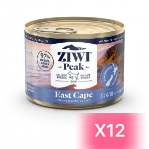 ZiwiPeak Canned Dog Food - East Cape Recipe 170g (12 Cans)
