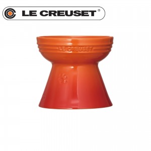 Le Creuset Footed Pet Bowl (Flame)